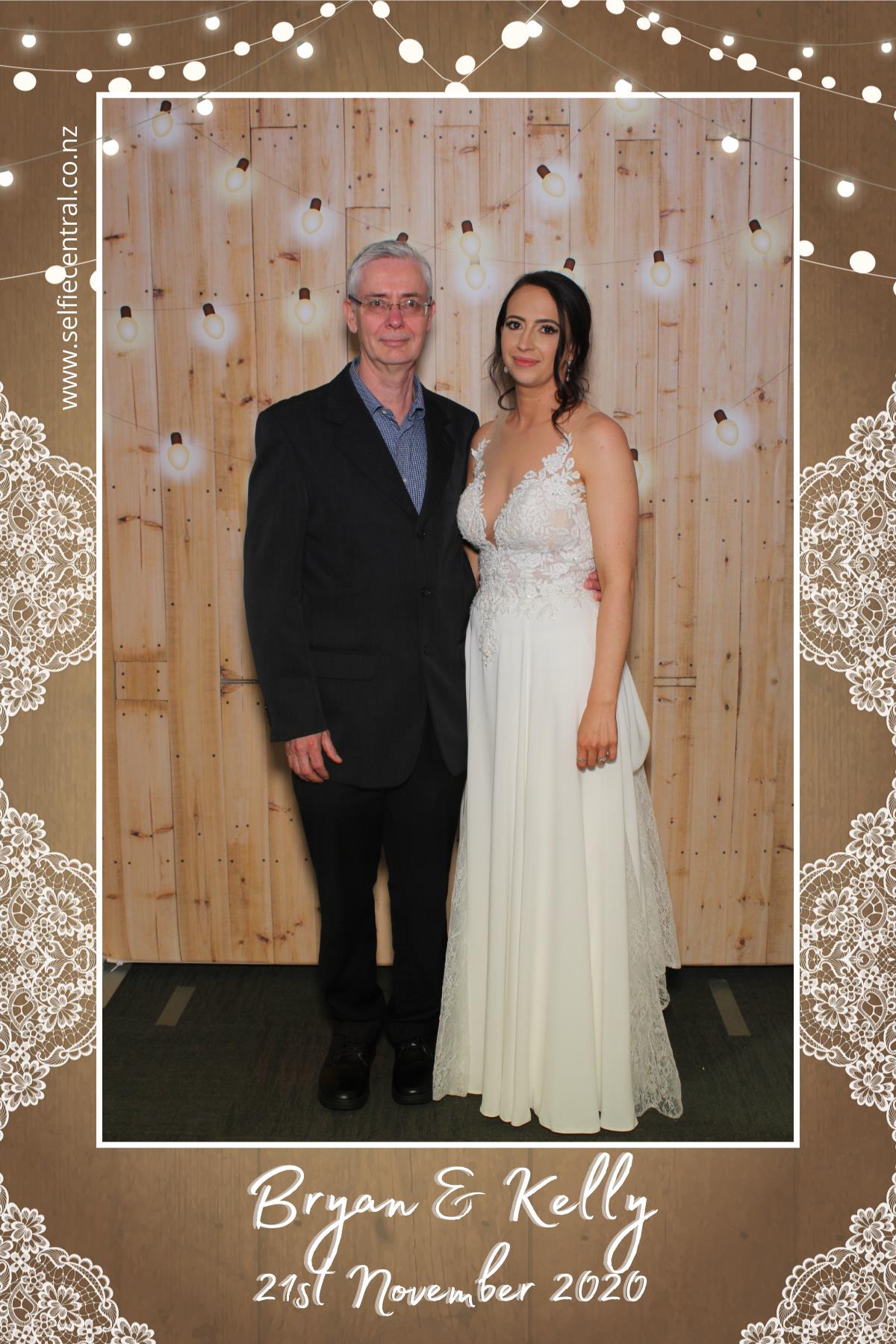 Bryan & Kelly's wedding | View more photos from the event at gallery.photobooth.co.nz/u/SelfieCentral/Bryan-Kellys-wedding